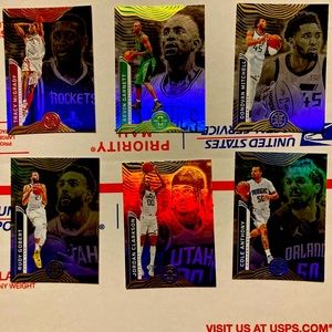💥🔥LEGENDA TO ROOKIES💥🔥ILLUSIONS NBA HOLOGRAM SET (12)💥🔥VARIOUS PLAYERS 💥